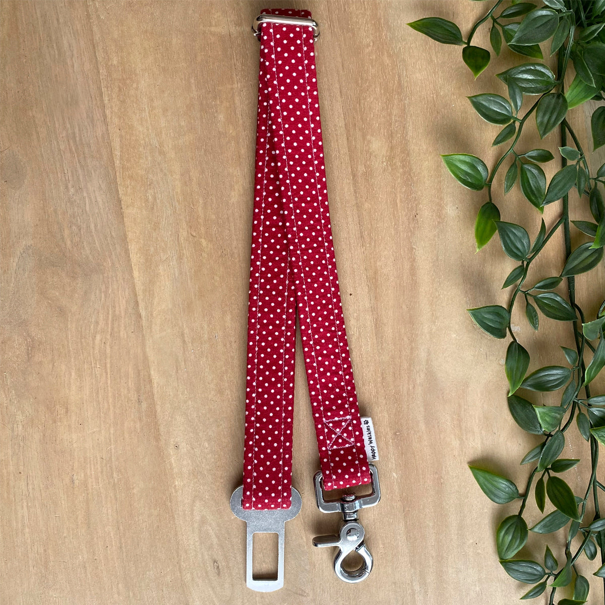 Cinturón de seguridad Red and Dots