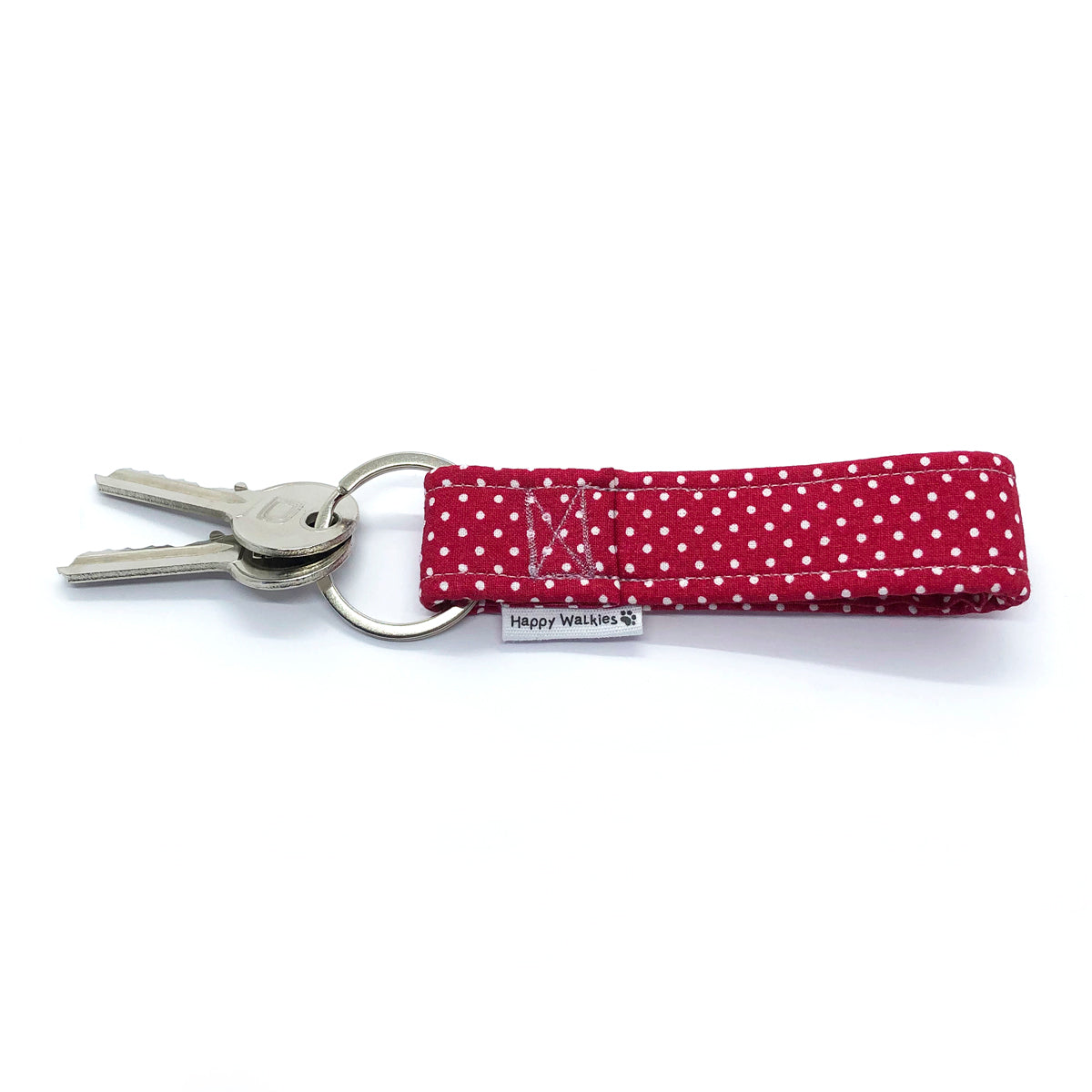 Llavero Red and Dots