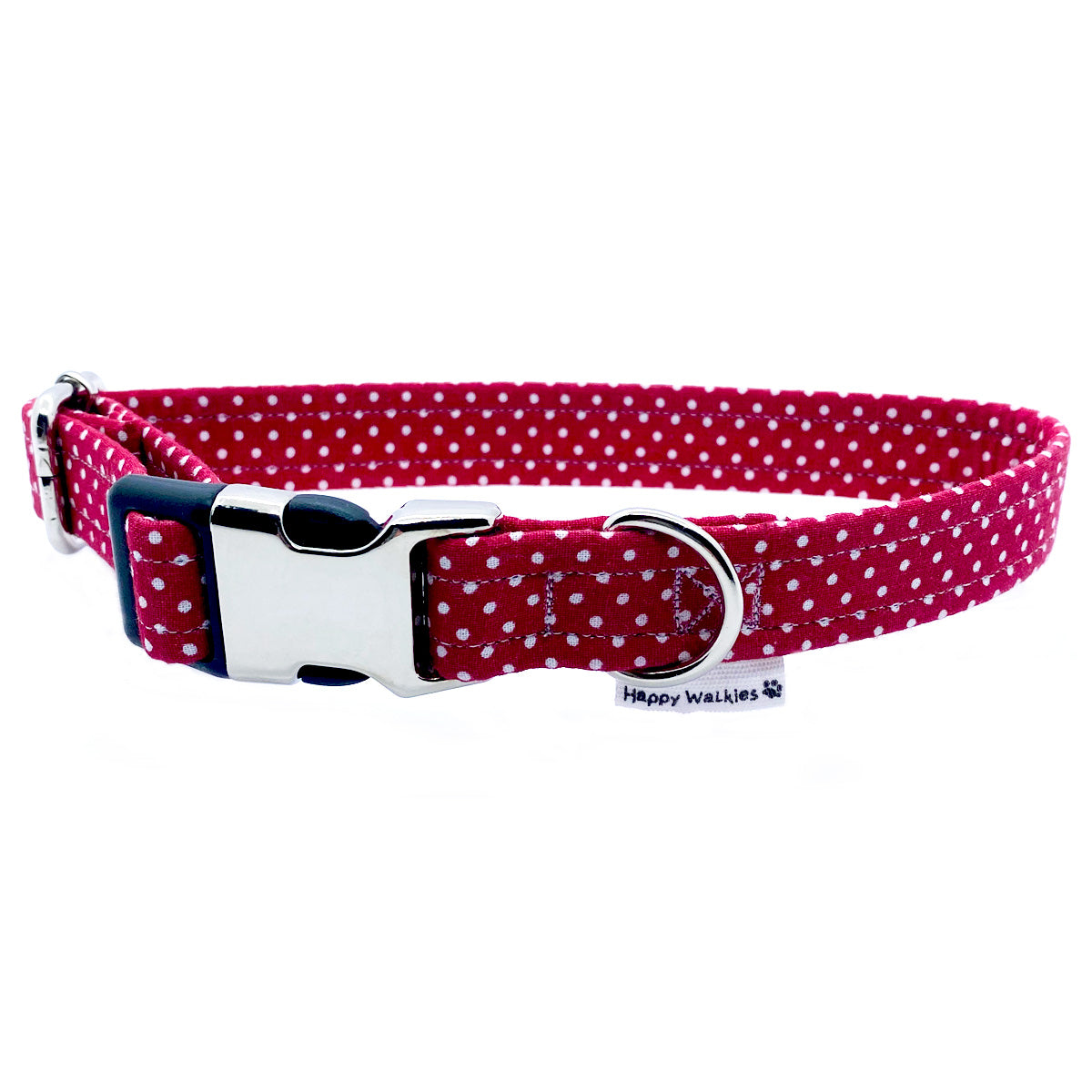 Collar perro Red and Dots