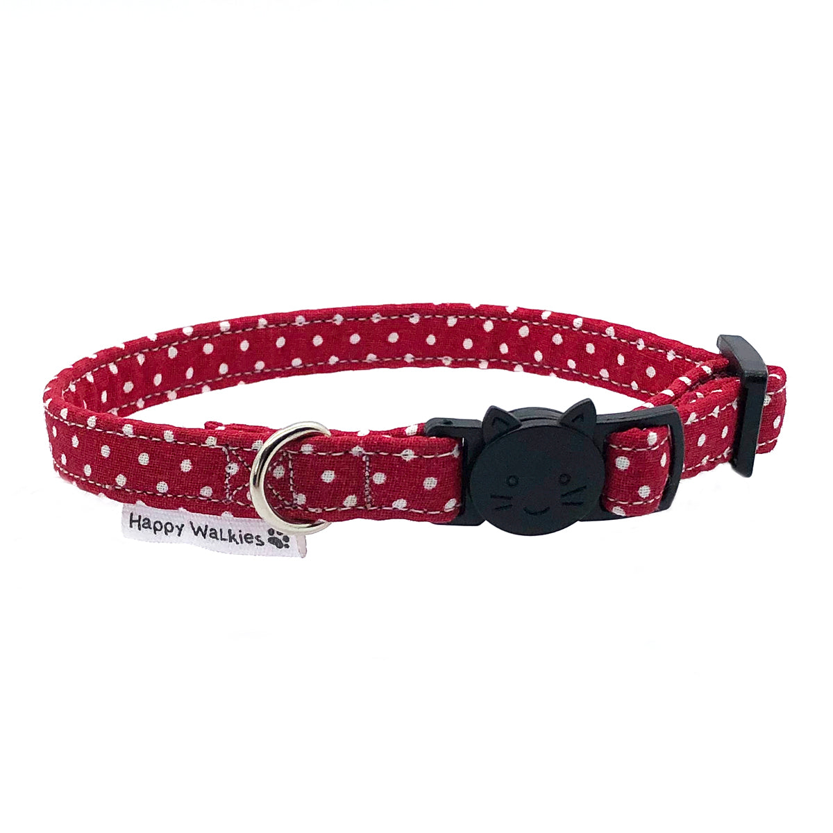 Collar gato Red and Dots